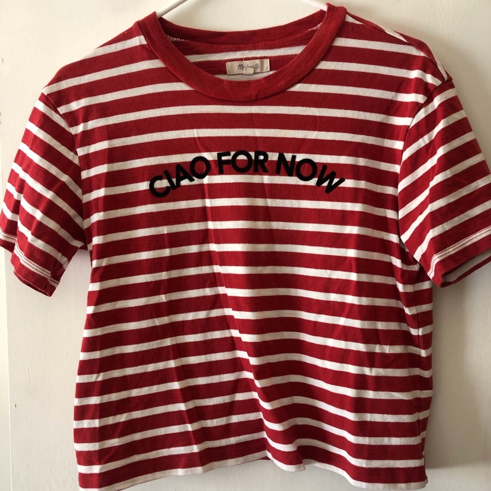 Madewell Crew-neck Crop T-shirt